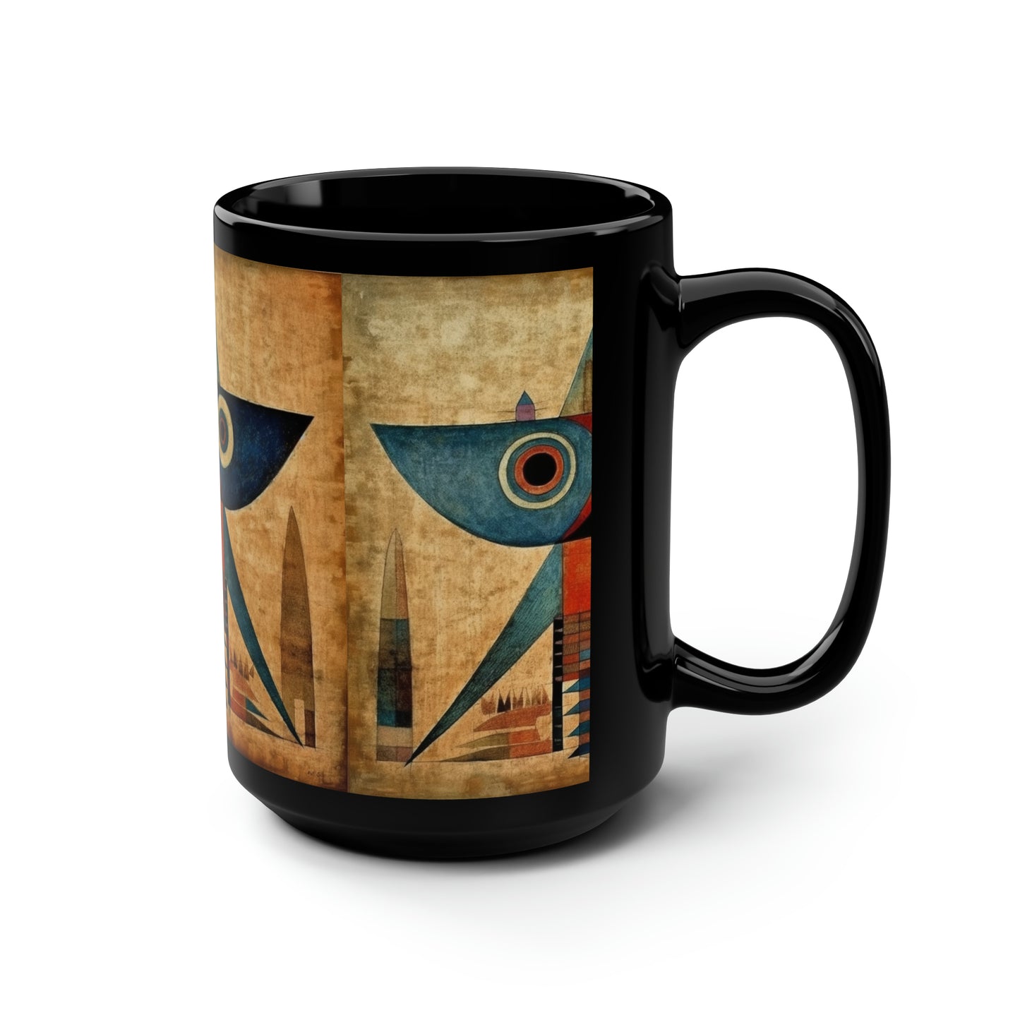 Kleeful Black Mug, 15oz