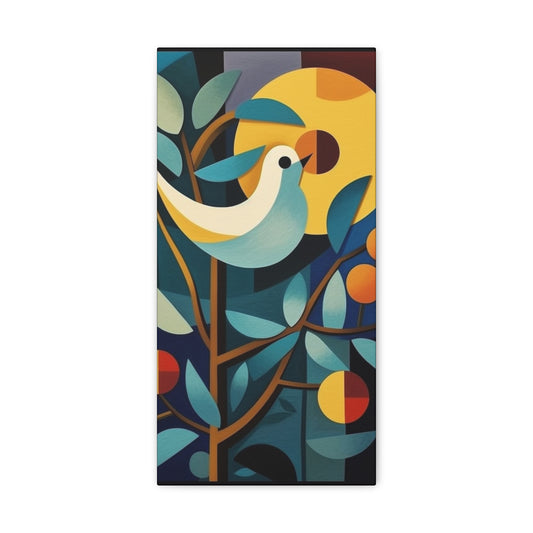 Dove and Olive Branch Canvas Gallery Wraps