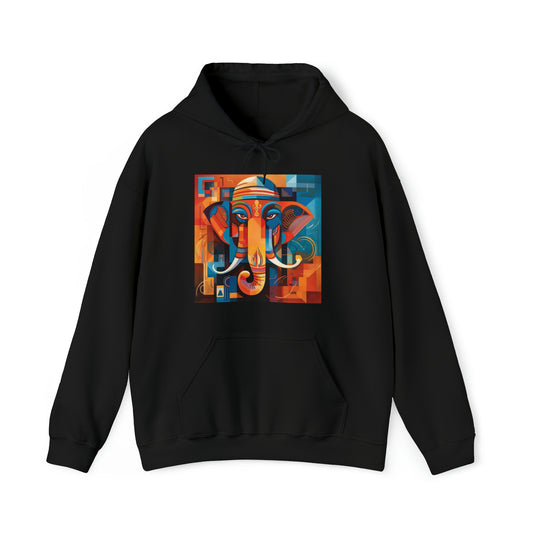 Ganesha Front Unisex Heavy Blend™ Hooded Sweatshirt