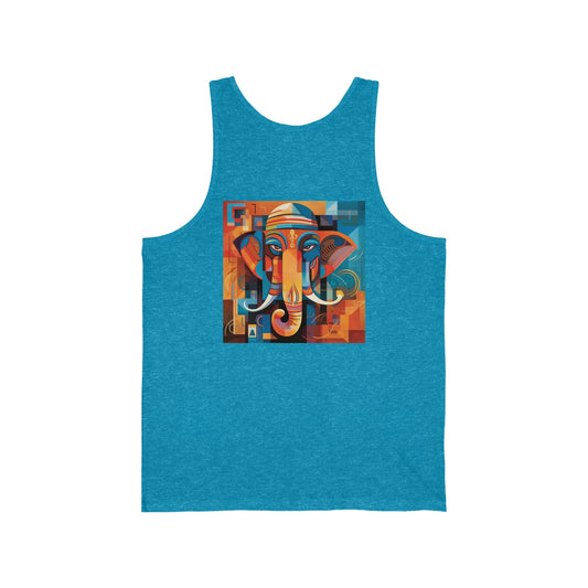 Ganesha Unisex Jersey Tank Back