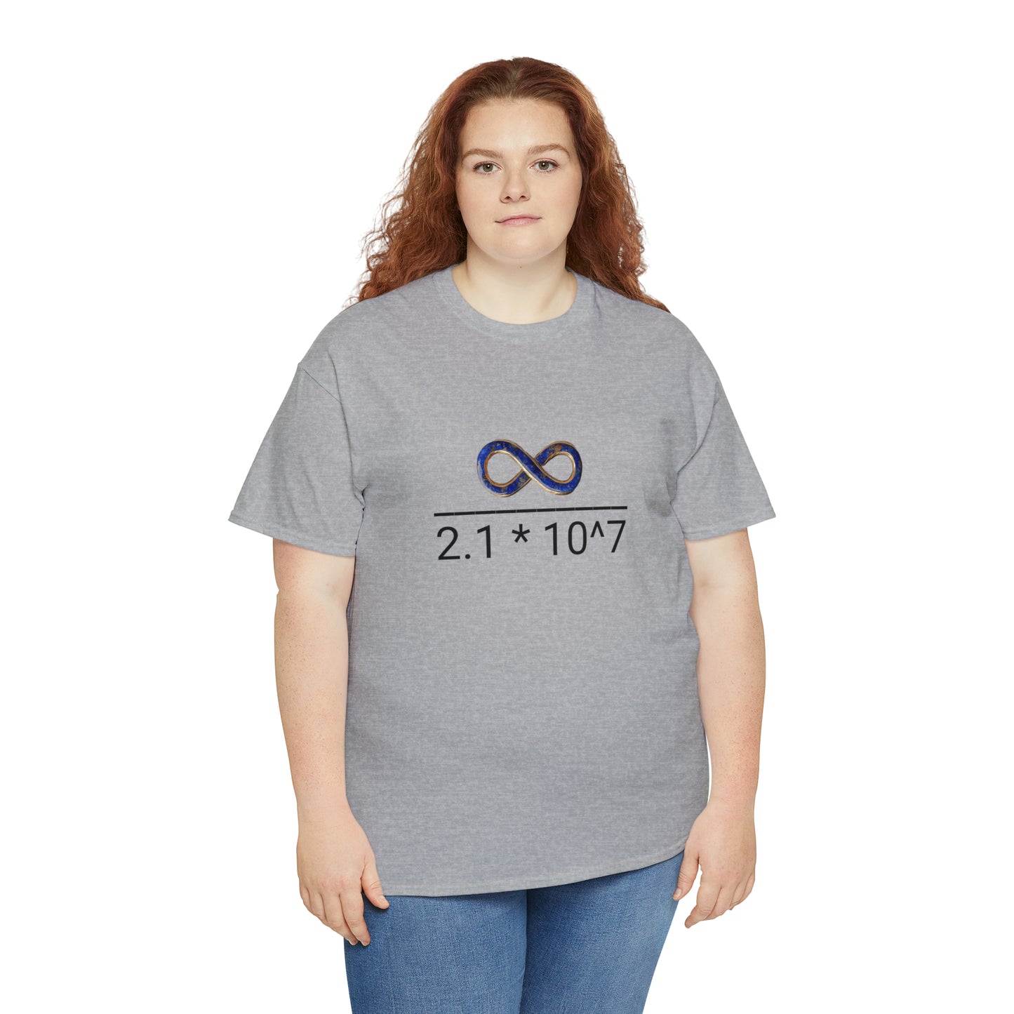 Pricing the Universe in Bitcoin Unisex Heavy Cotton Tee