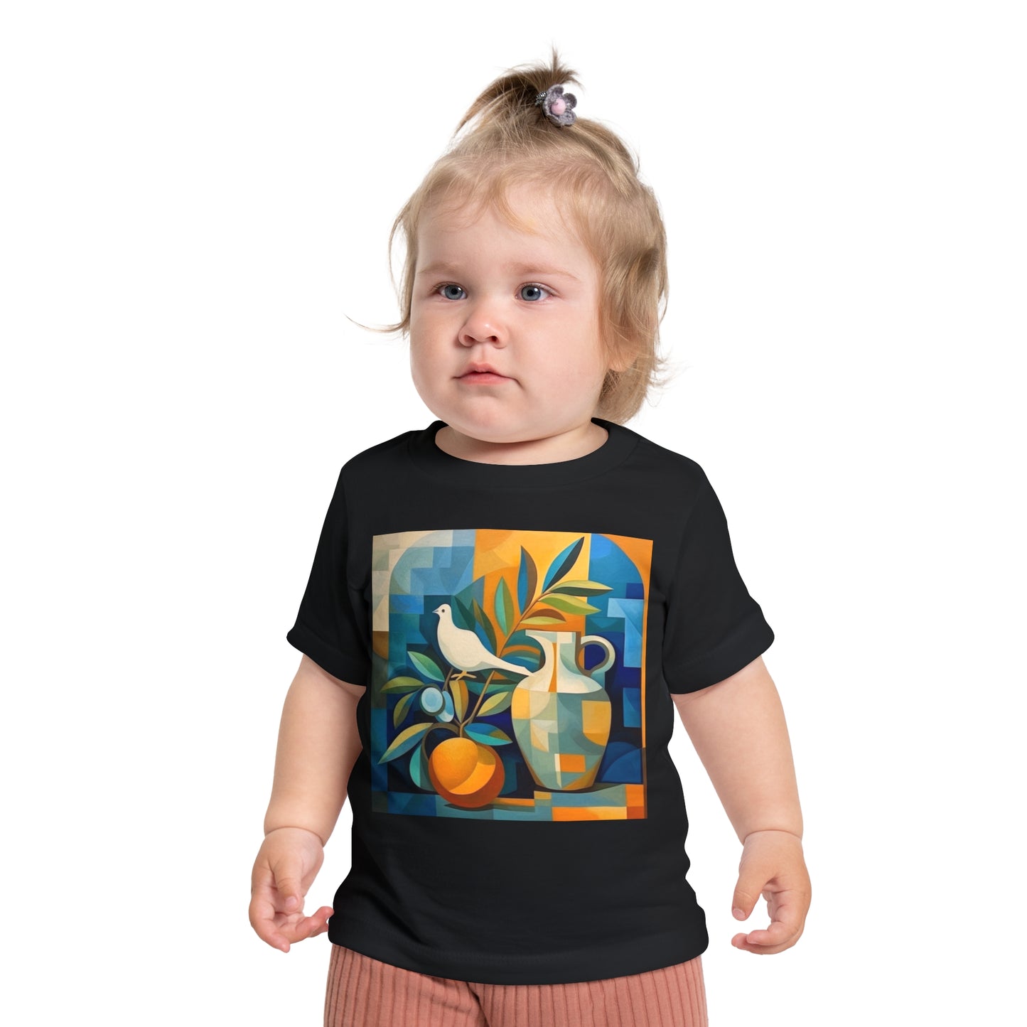 Dove and Olive Branch Baby Short Sleeve T-Shirt