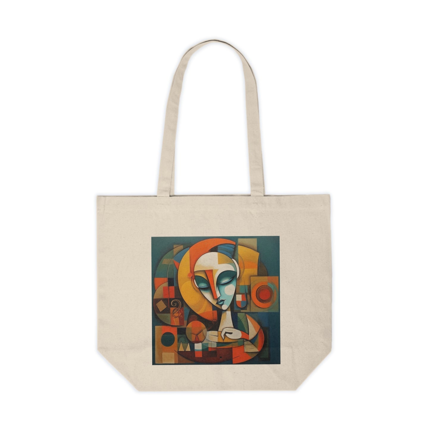 Mama Love Canvas Shopping Tote