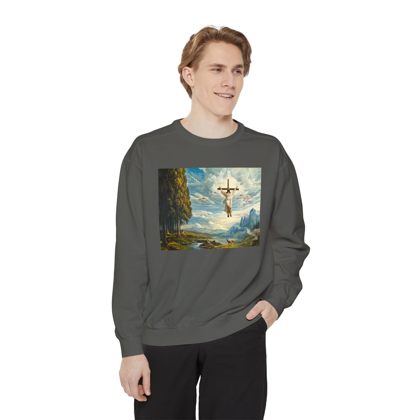 Oregon Salvation Unisex Garment-Dyed Sweatshirt