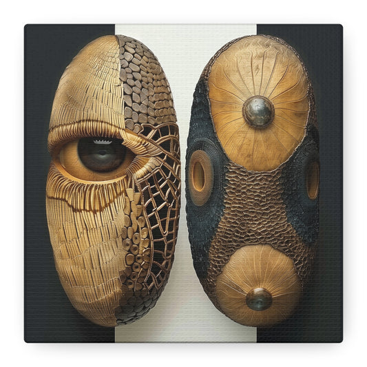 Ancient Twin Vision Canvas Wrap