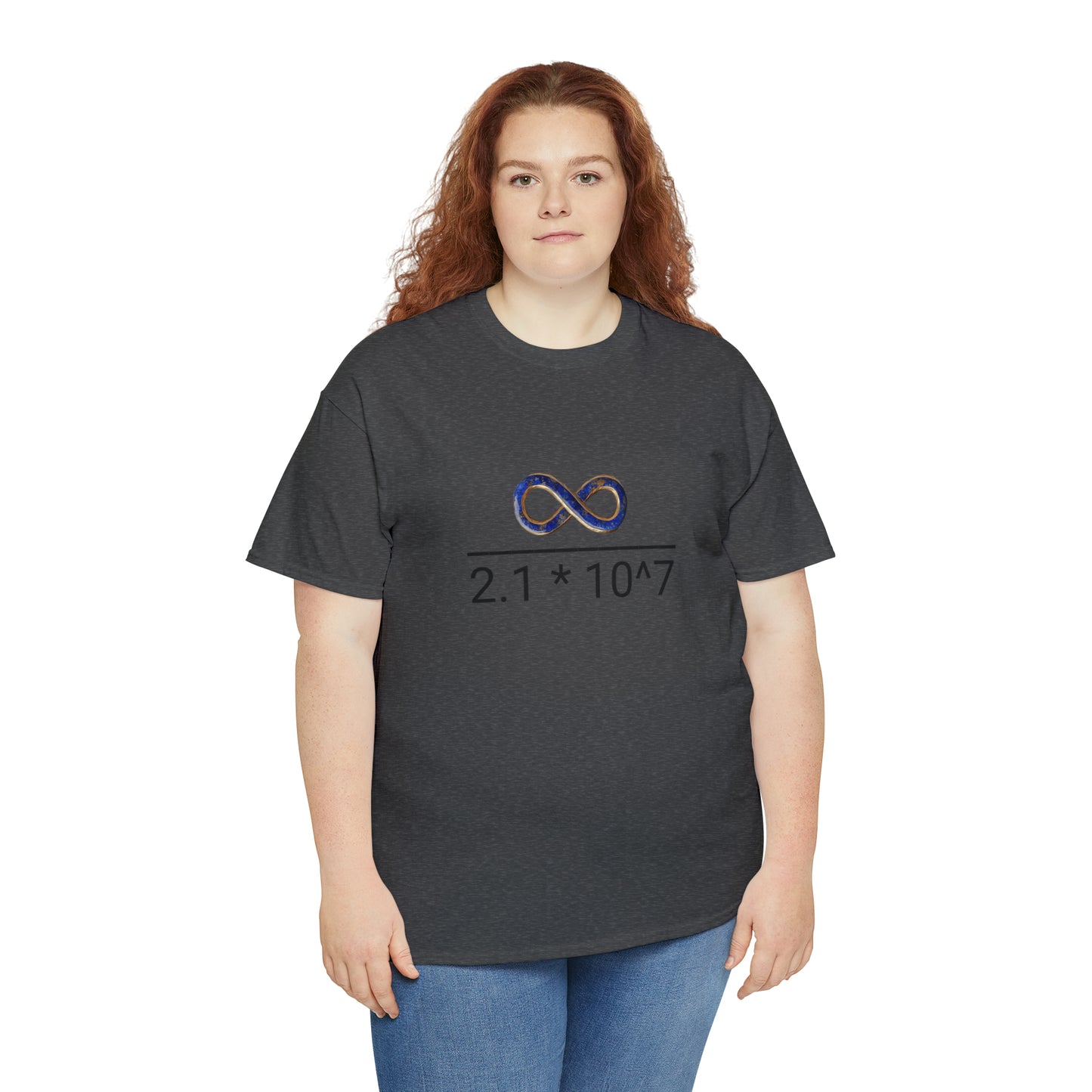 Pricing the Universe in Bitcoin Unisex Heavy Cotton Tee