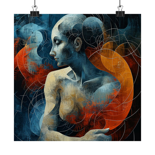 Shadows of Calabi Yau Matte Poster