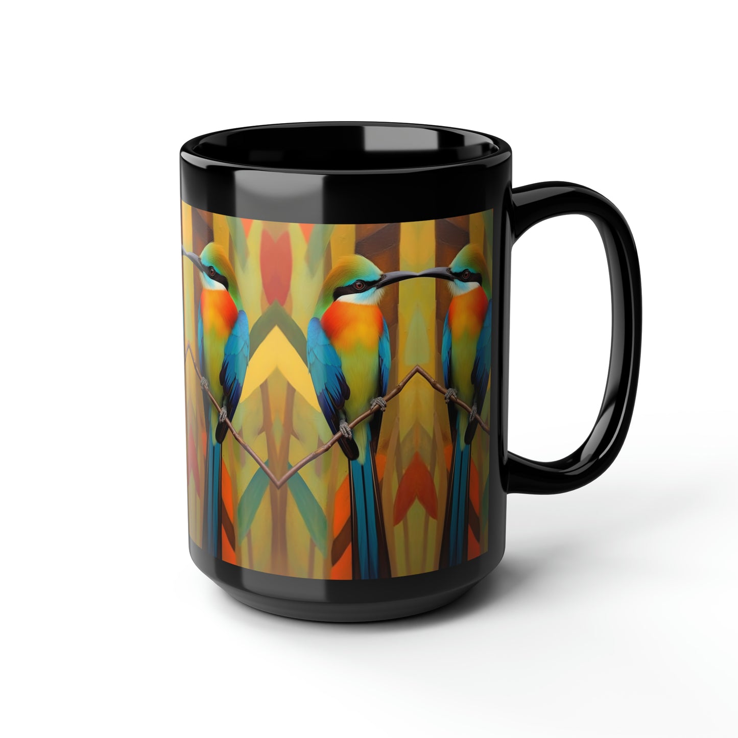 Guarabarranca Black Mug, 15oz