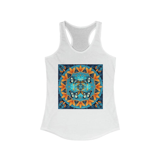 Fractal Butterflies Women's Ideal Racerback Tank