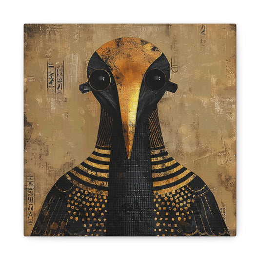 Golden Ibis Matte Canvas, Stretched, 1.25"