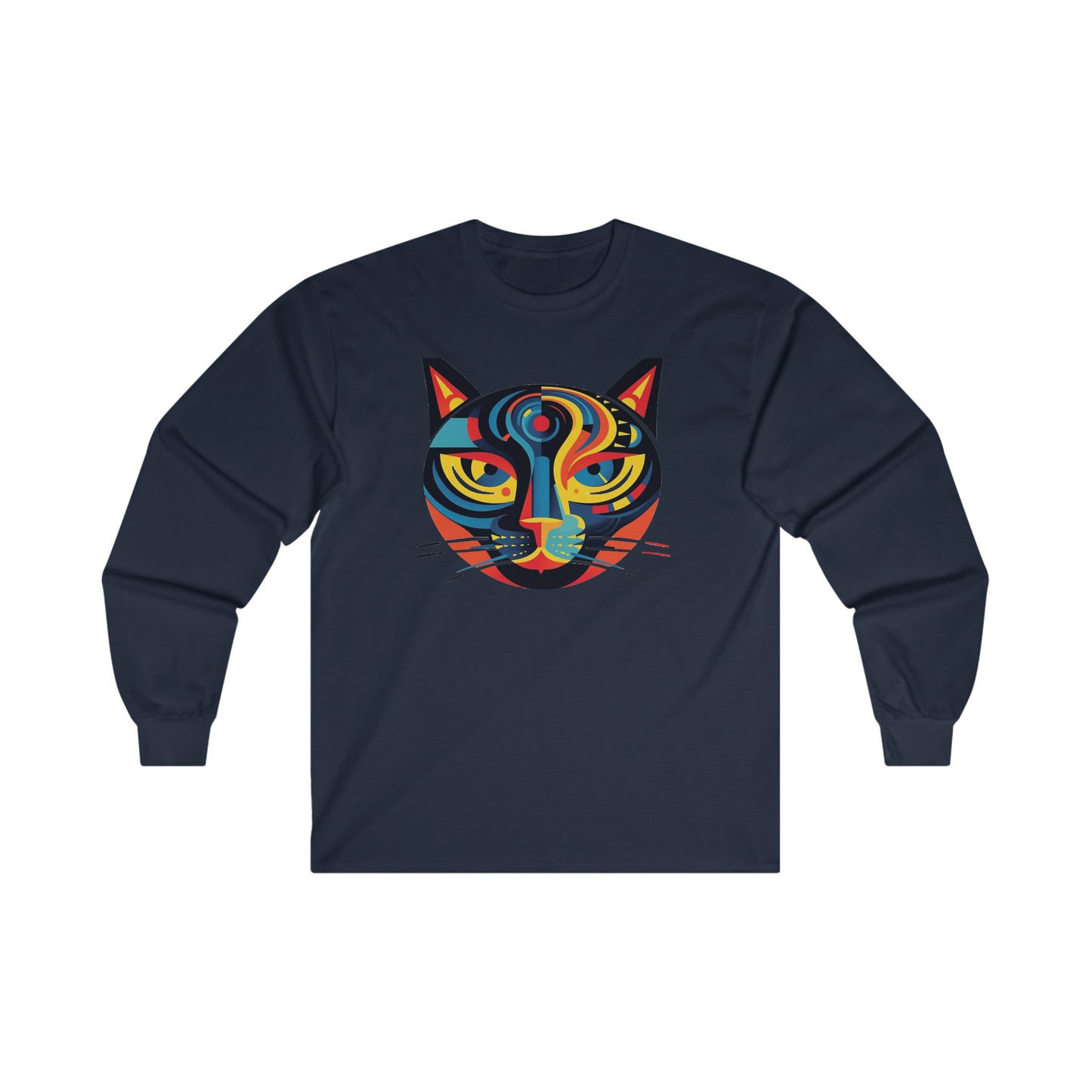 3rd Eye Cat Ultra Cotton Long Sleeve Tee