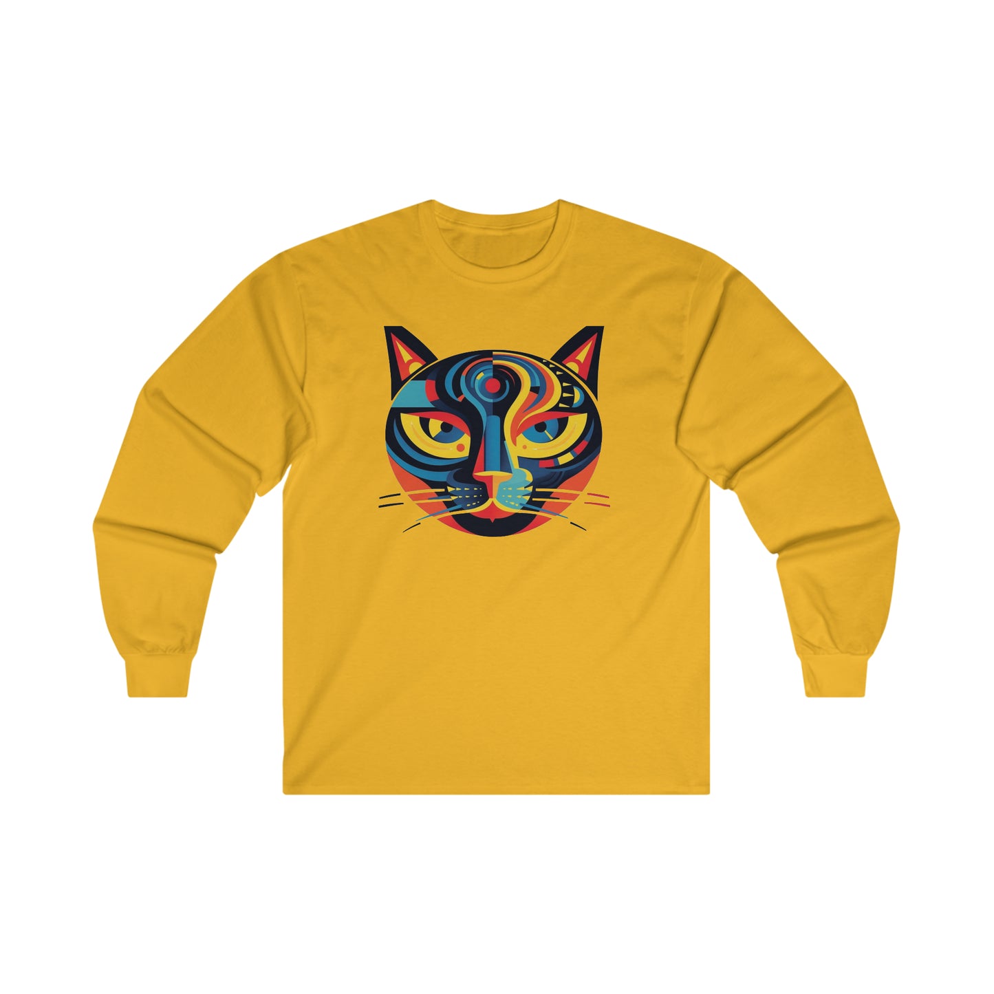 3rd Eye Cat Ultra Cotton Long Sleeve Tee