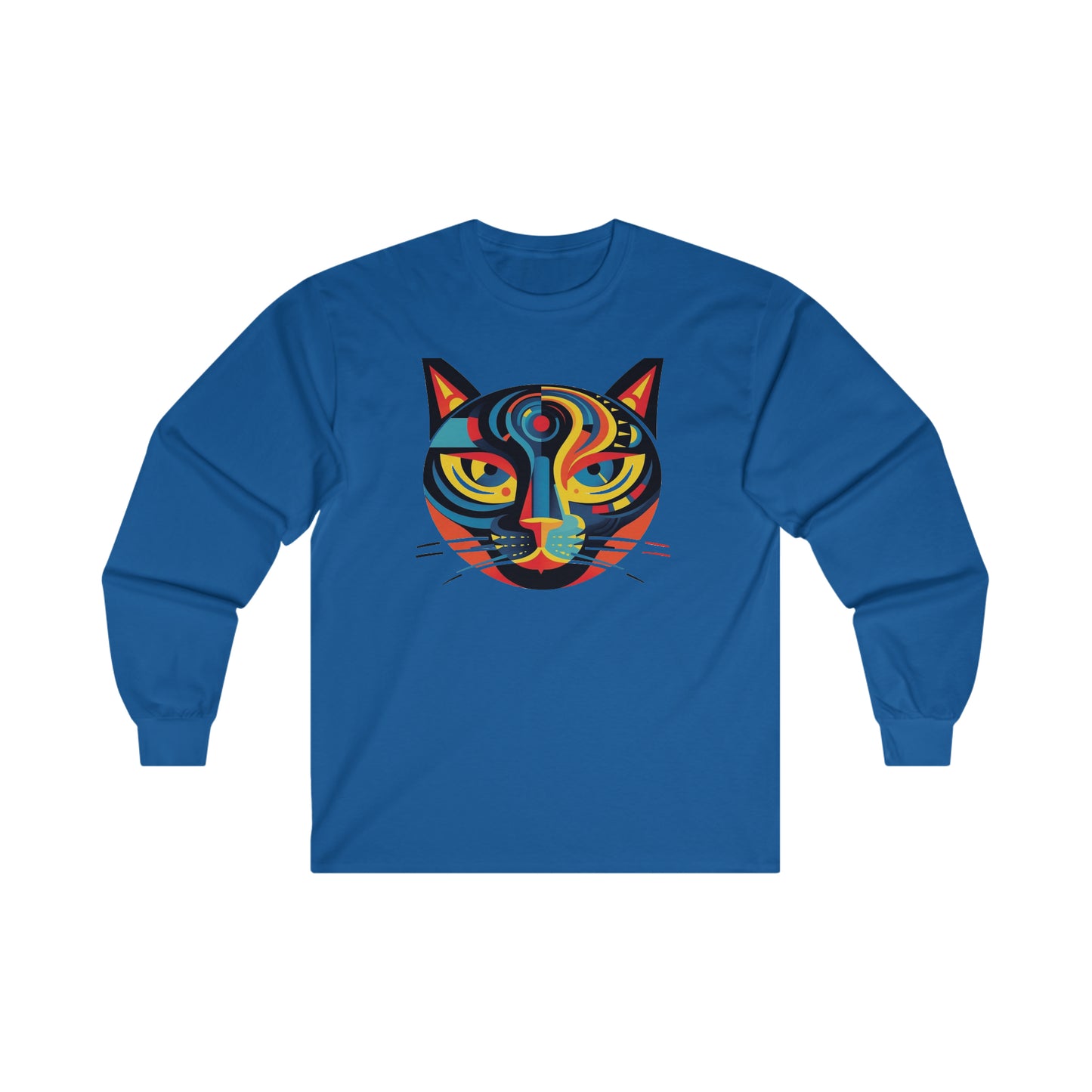 3rd Eye Cat Ultra Cotton Long Sleeve Tee