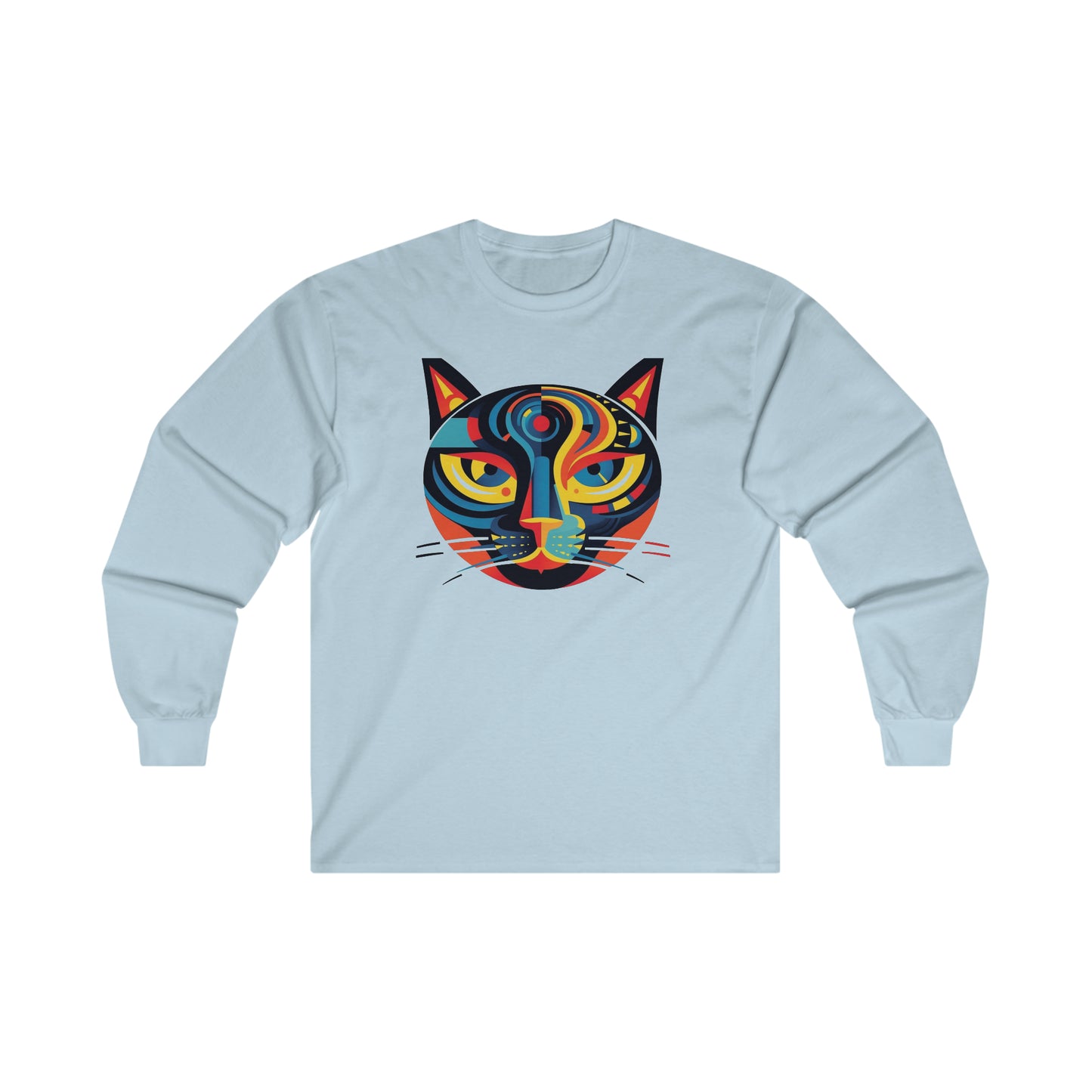 3rd Eye Cat Ultra Cotton Long Sleeve Tee