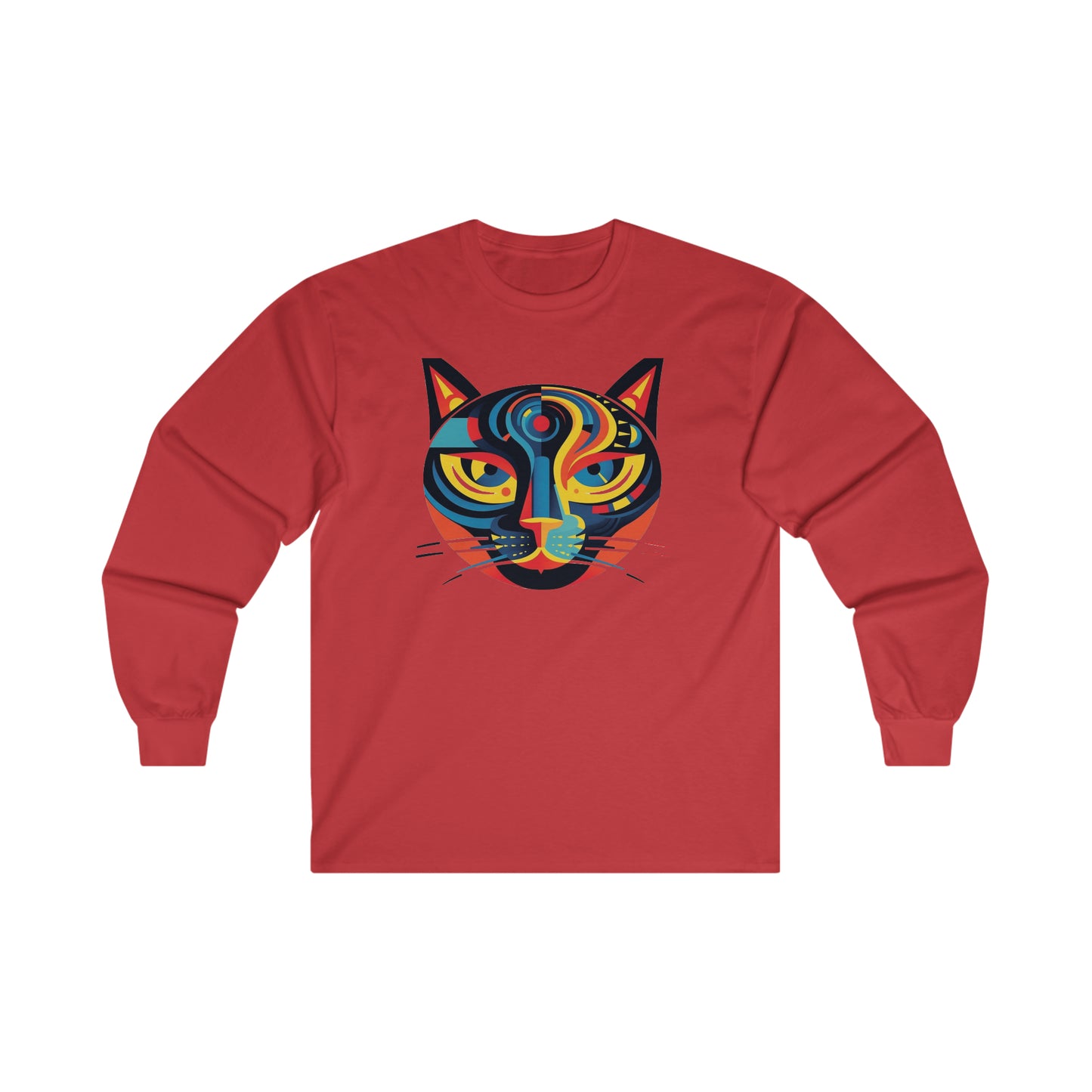 3rd Eye Cat Ultra Cotton Long Sleeve Tee