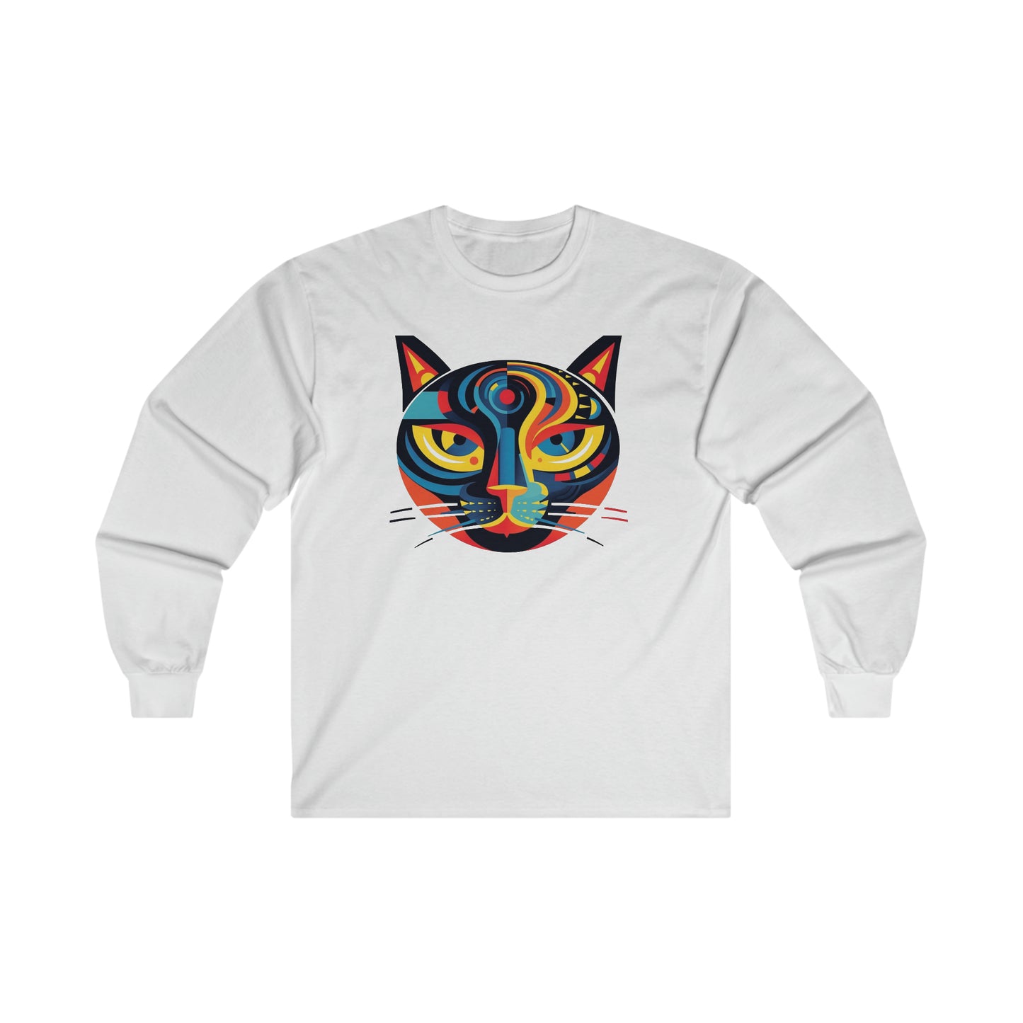 3rd Eye Cat Ultra Cotton Long Sleeve Tee