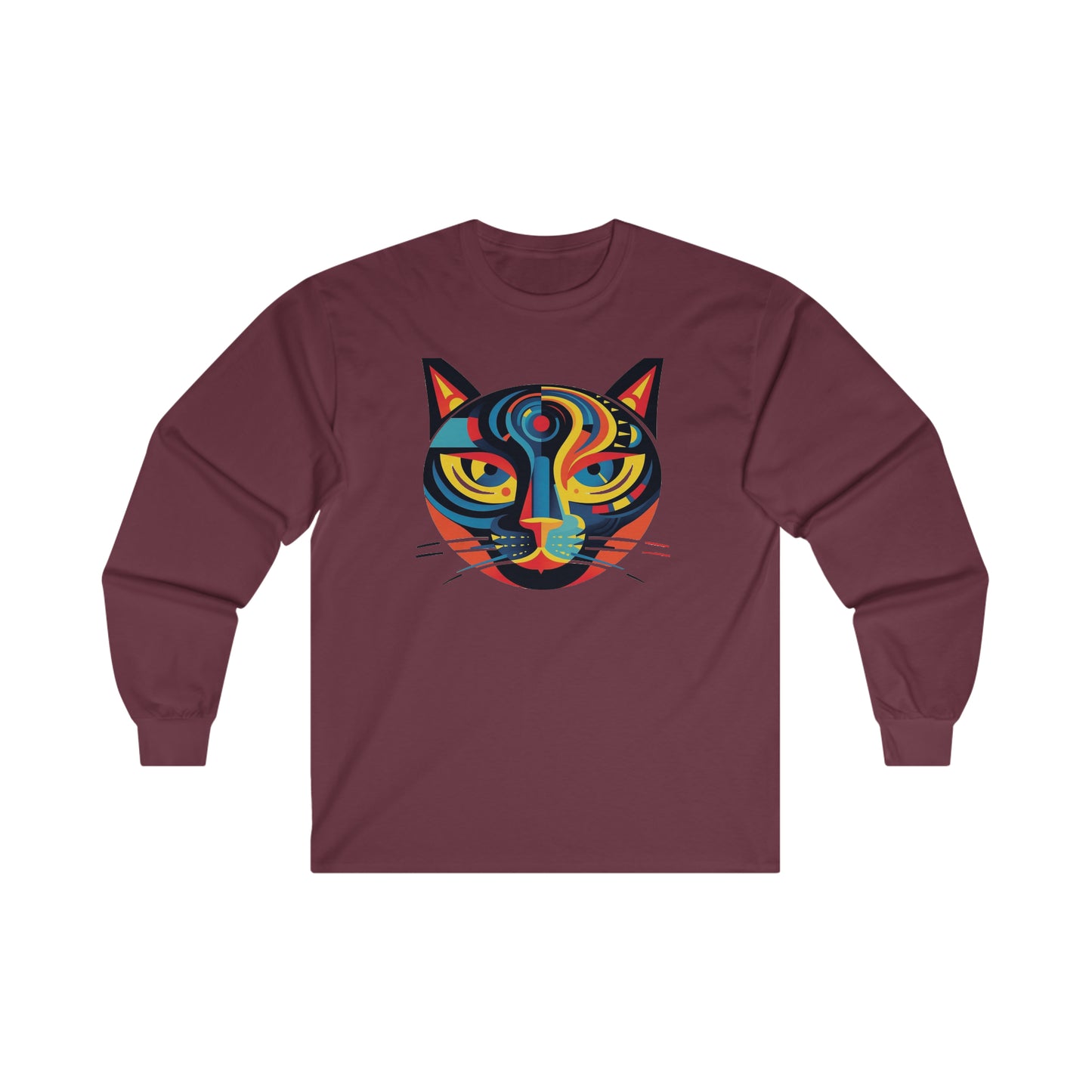 3rd Eye Cat Ultra Cotton Long Sleeve Tee