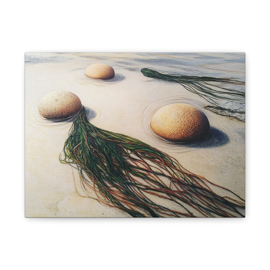 Beach Rocks Matte Canvas, Stretched, 1.25"