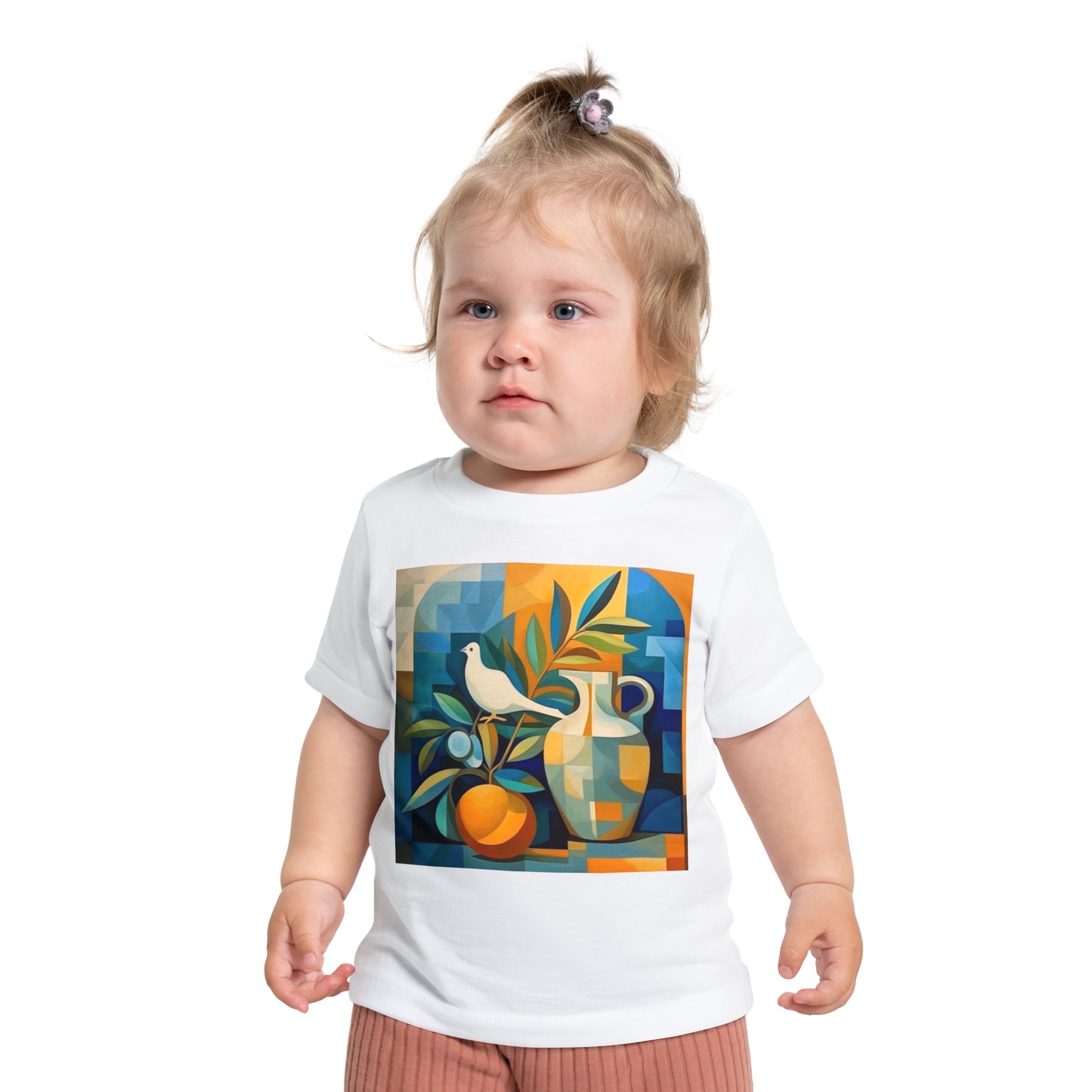 Dove and Olive Branch Baby Short Sleeve T-Shirt