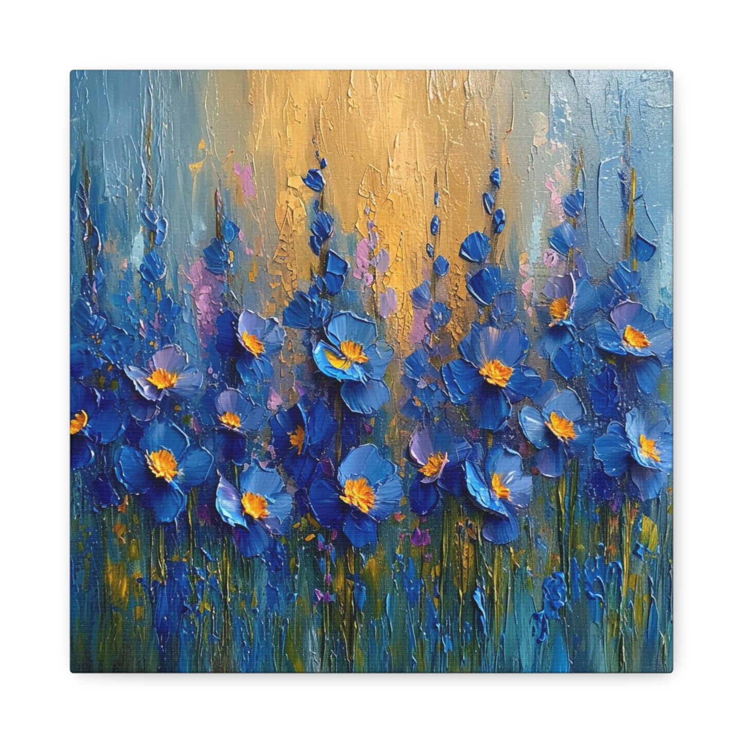 Springtime Style Iris Grace Stylize Matte Canvas, Stretched, 1.25"