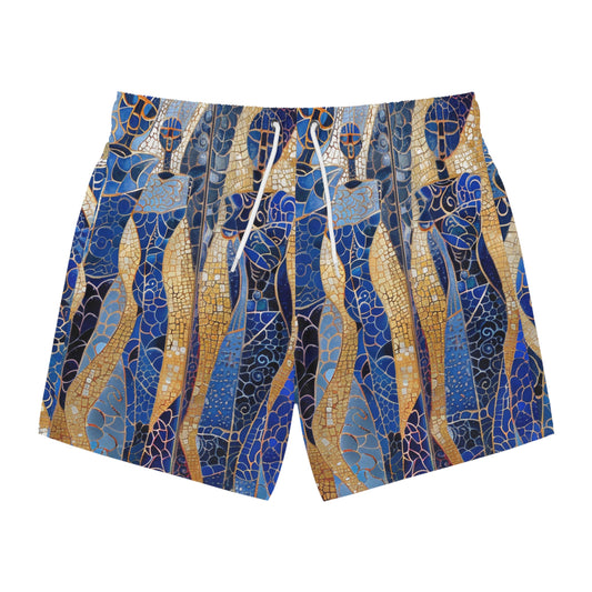 Mosaic Swim Trunks (AOP)