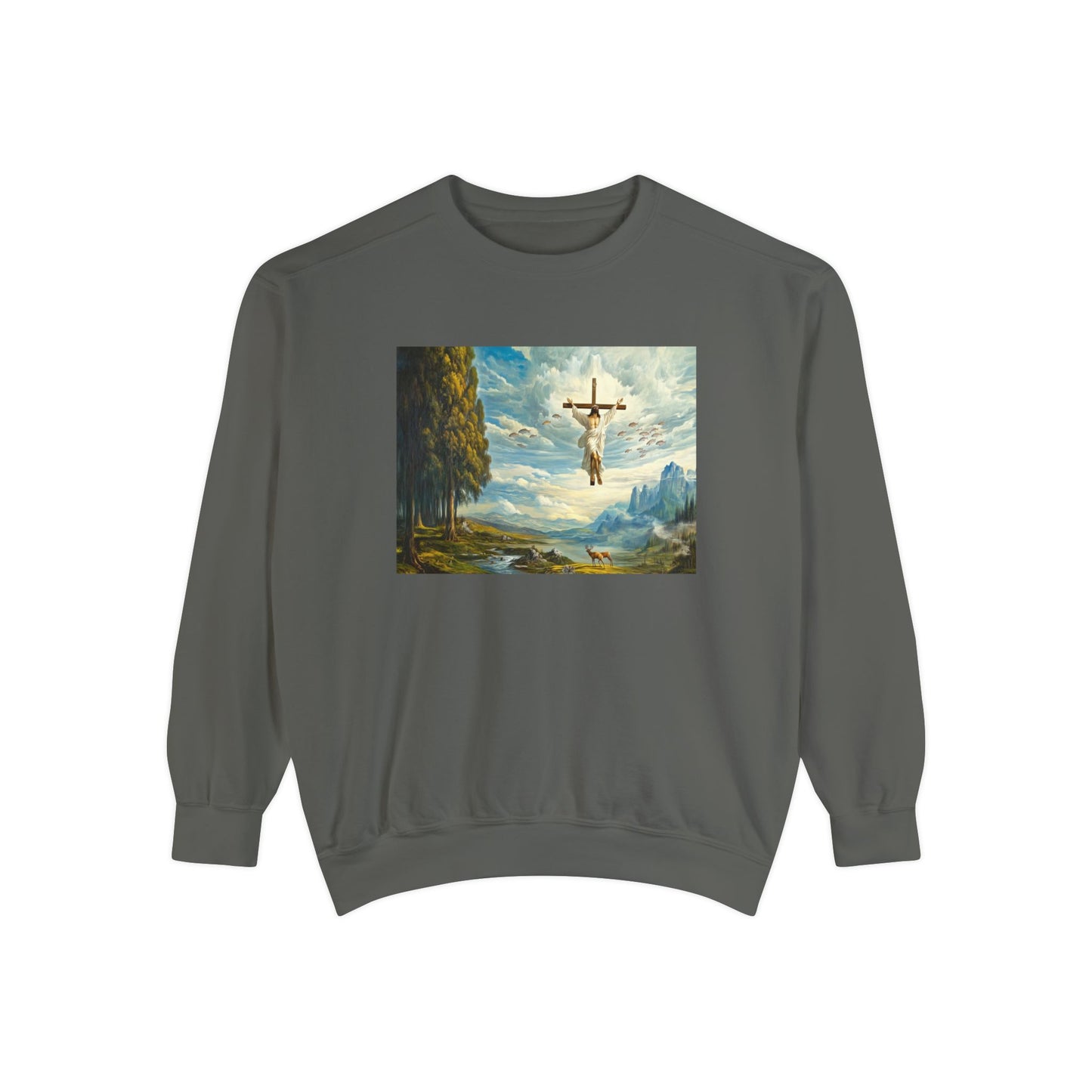 Oregon Salvation Unisex Garment-Dyed Sweatshirt