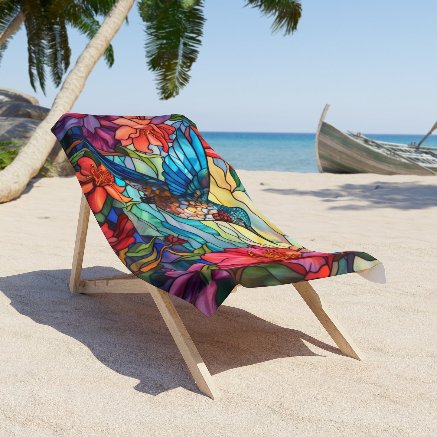 Hummingbird Beach Towel