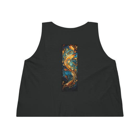 Kelp Back Women's Dancer Cropped Tank Top