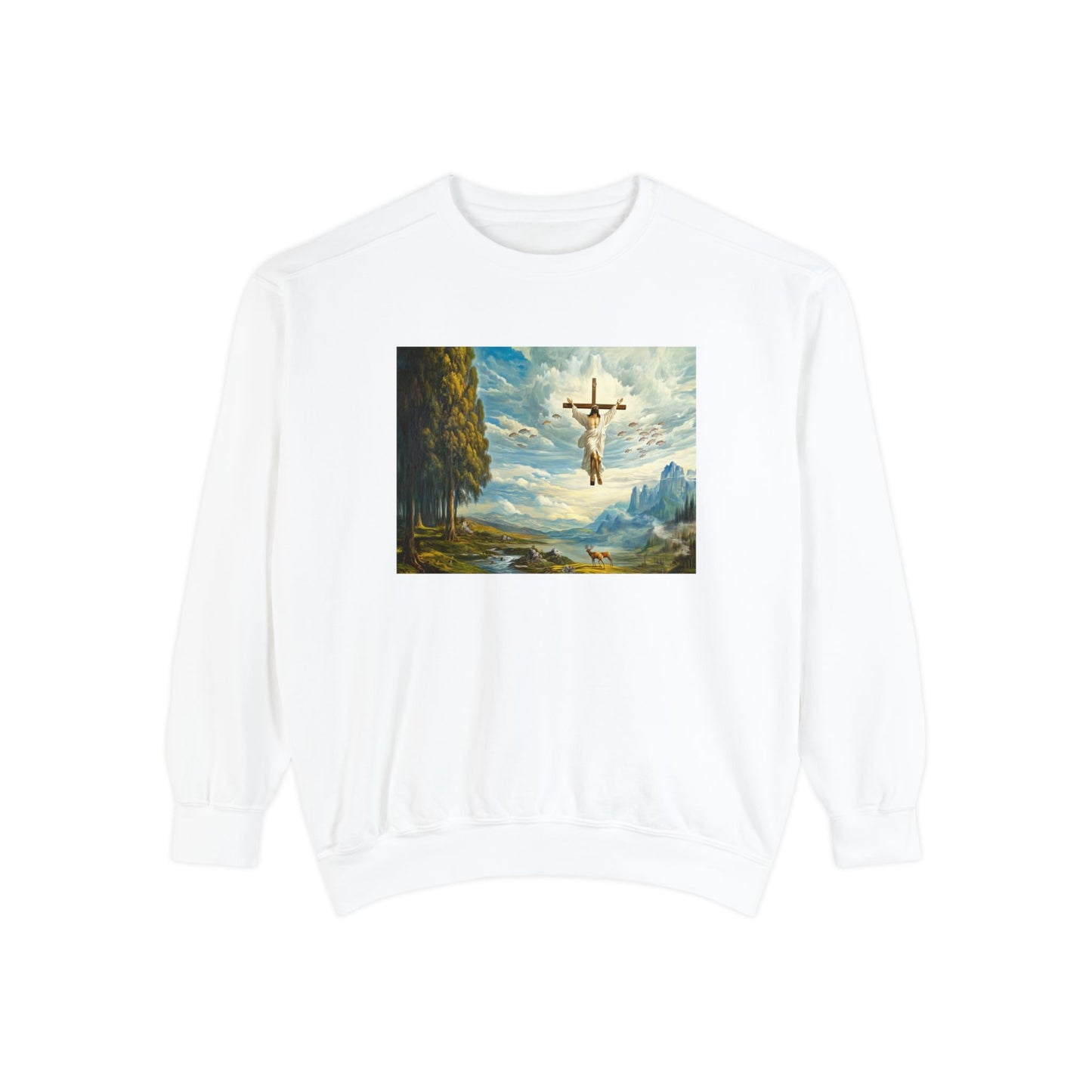 Oregon Salvation Unisex Garment-Dyed Sweatshirt