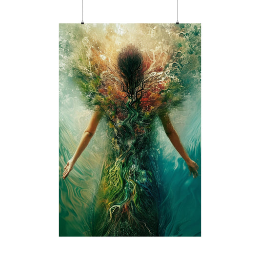 Plant Lady Matte Poster