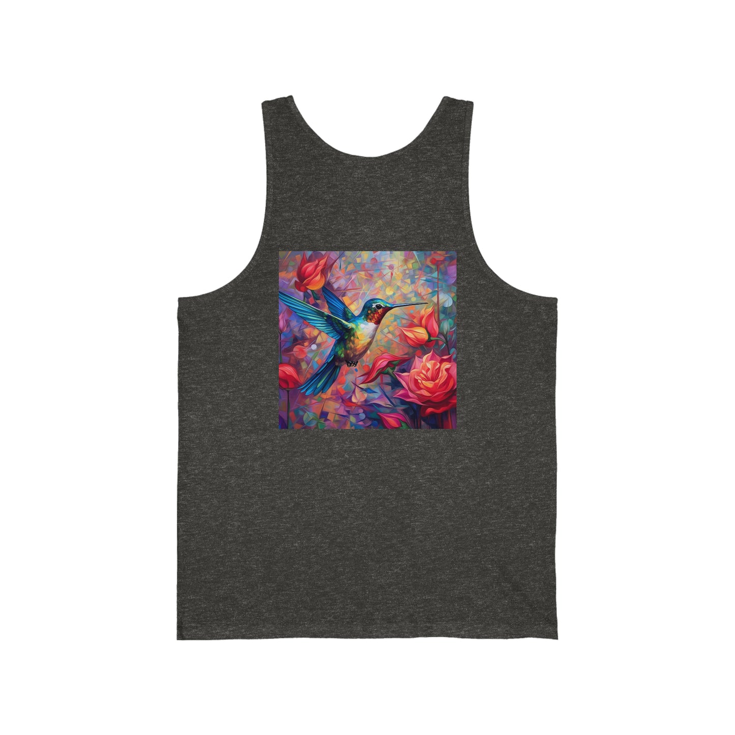 Hummingbird Unisex Jersey Tank Back