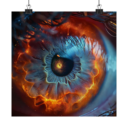 Iris Matte Poster