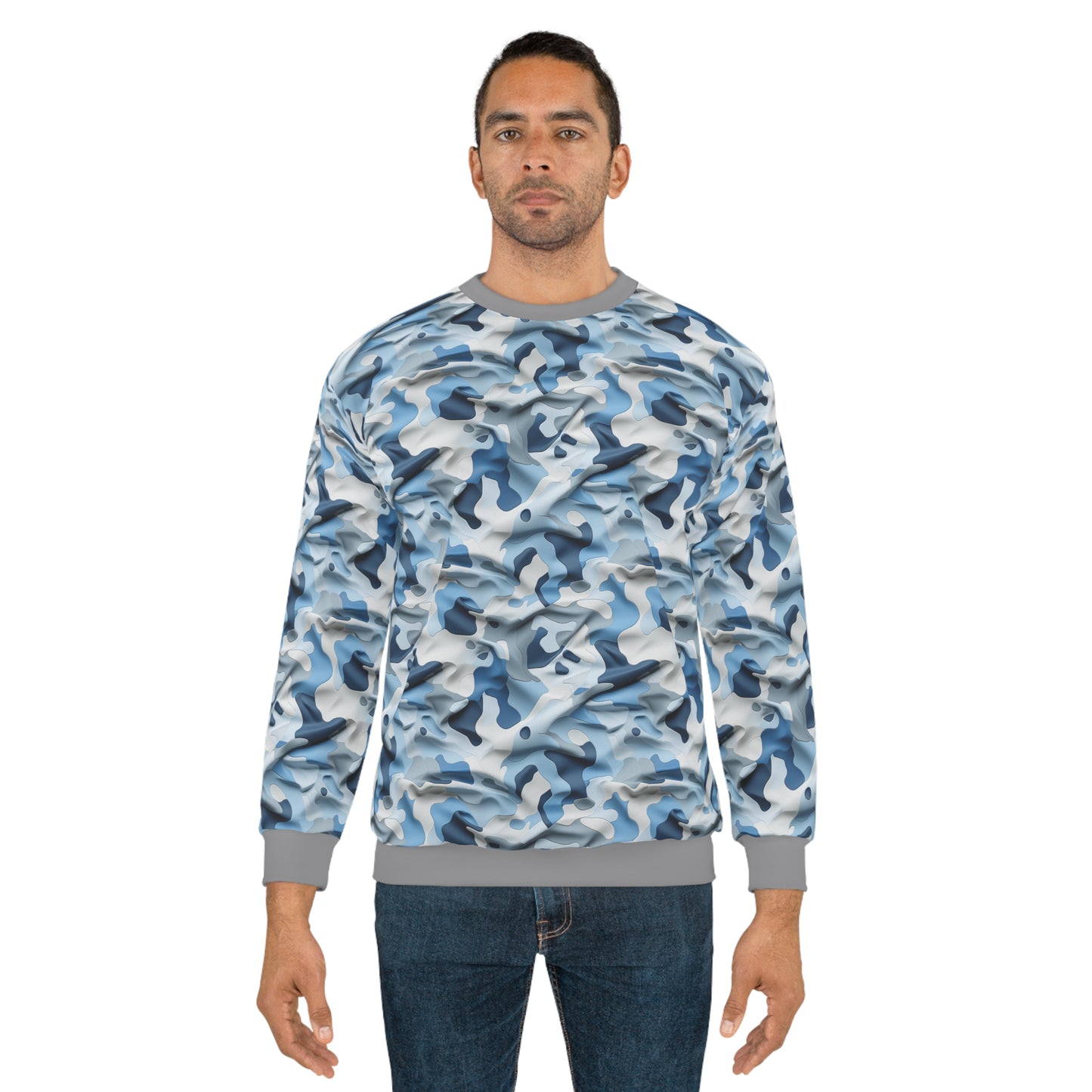 Ocean Camo Unisex Sweatshirt (AOP)