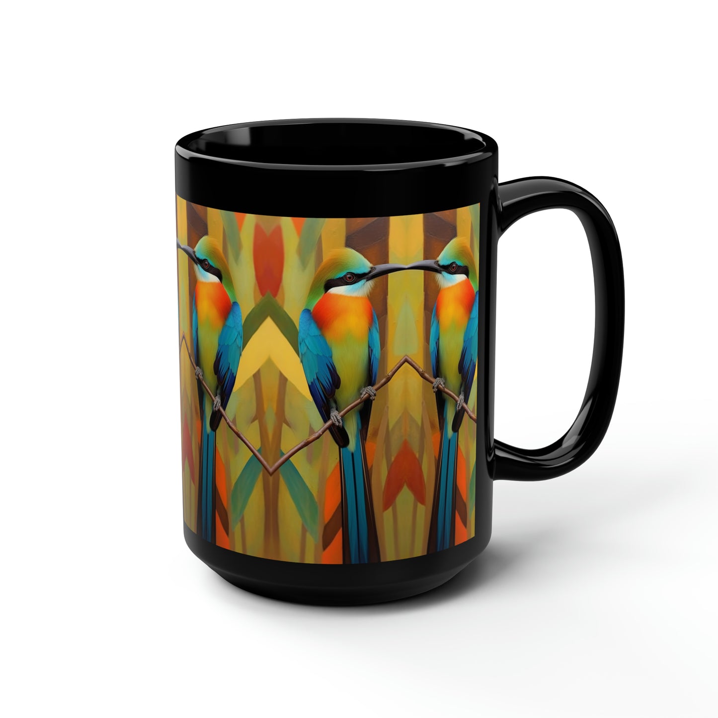 Guarabarranca Black Mug, 15oz