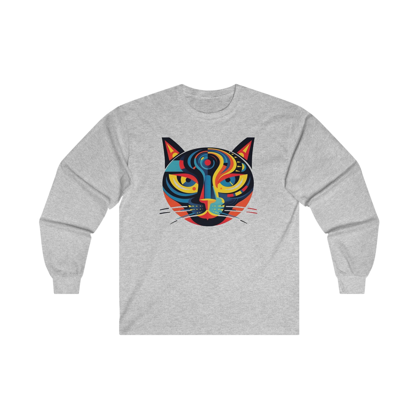 3rd Eye Cat Ultra Cotton Long Sleeve Tee