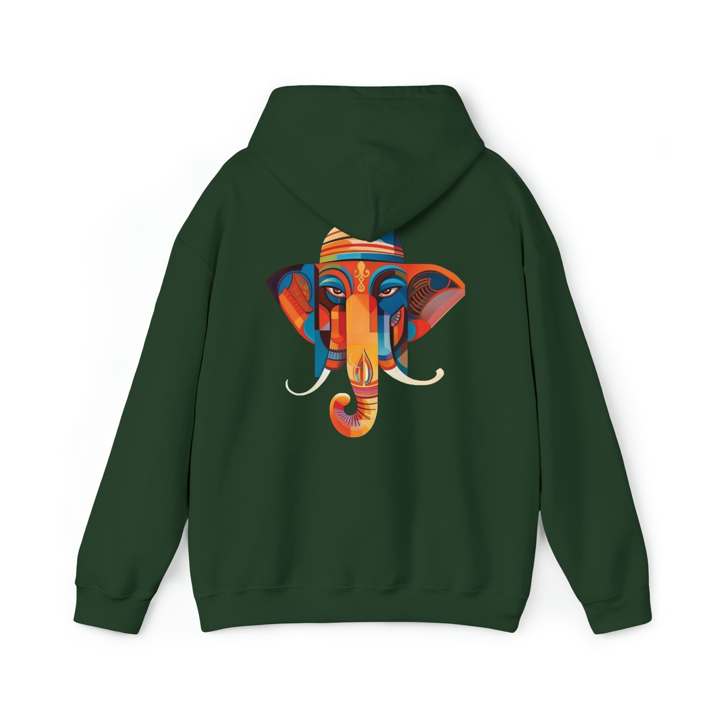 Ganesha Back Unisex Heavy Blend™ Hooded Sweatshirt