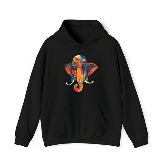 Ganesha Front Unisex Heavy Blend™ Hooded Sweatshirt