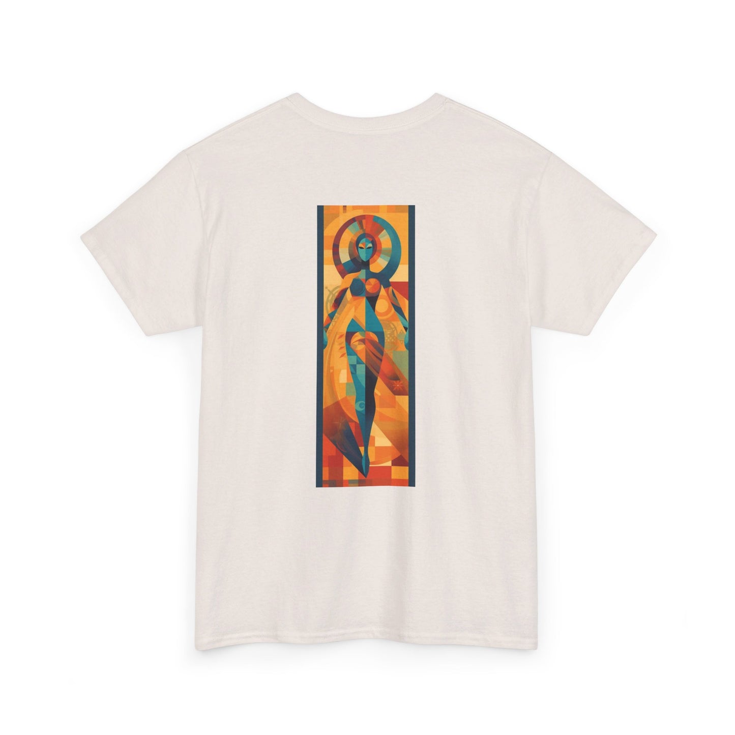 Tantric Cubism Unisex Heavy Cotton Tee