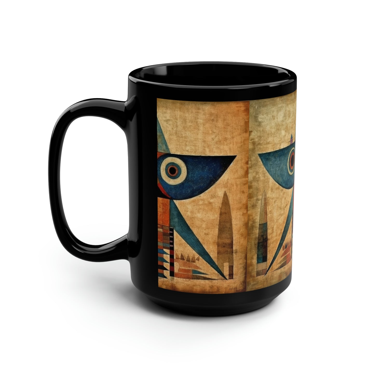 Kleeful Black Mug, 15oz