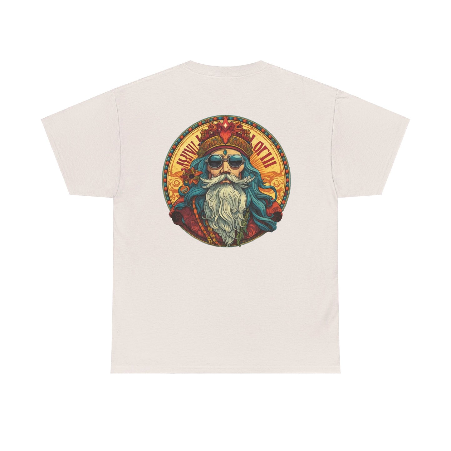 Da Vinci Hippy Back Unisex Heavy Cotton Tee