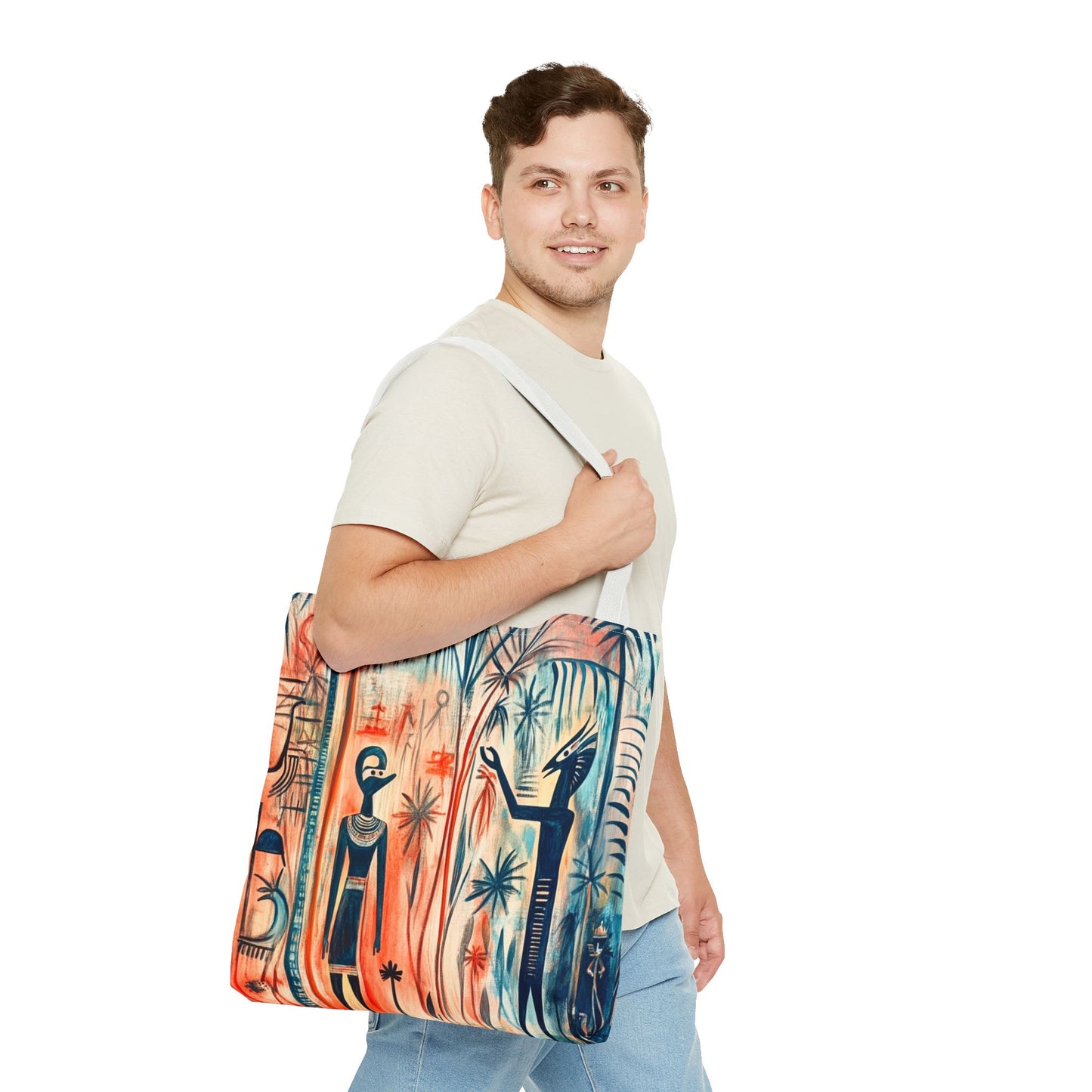 Dream Figures Tote Bag (AOP)