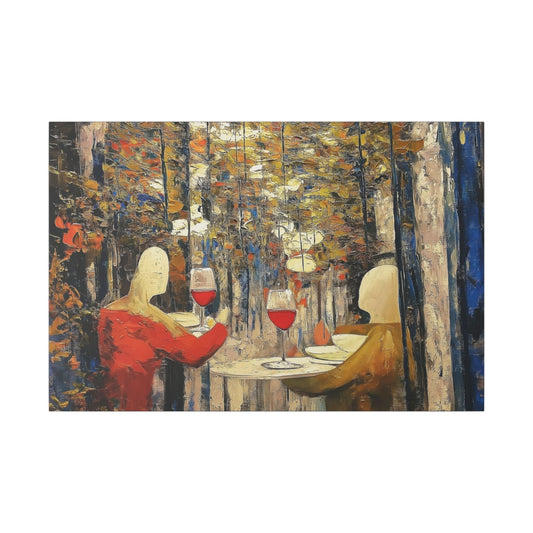 Wine Moment Canvas Wrap