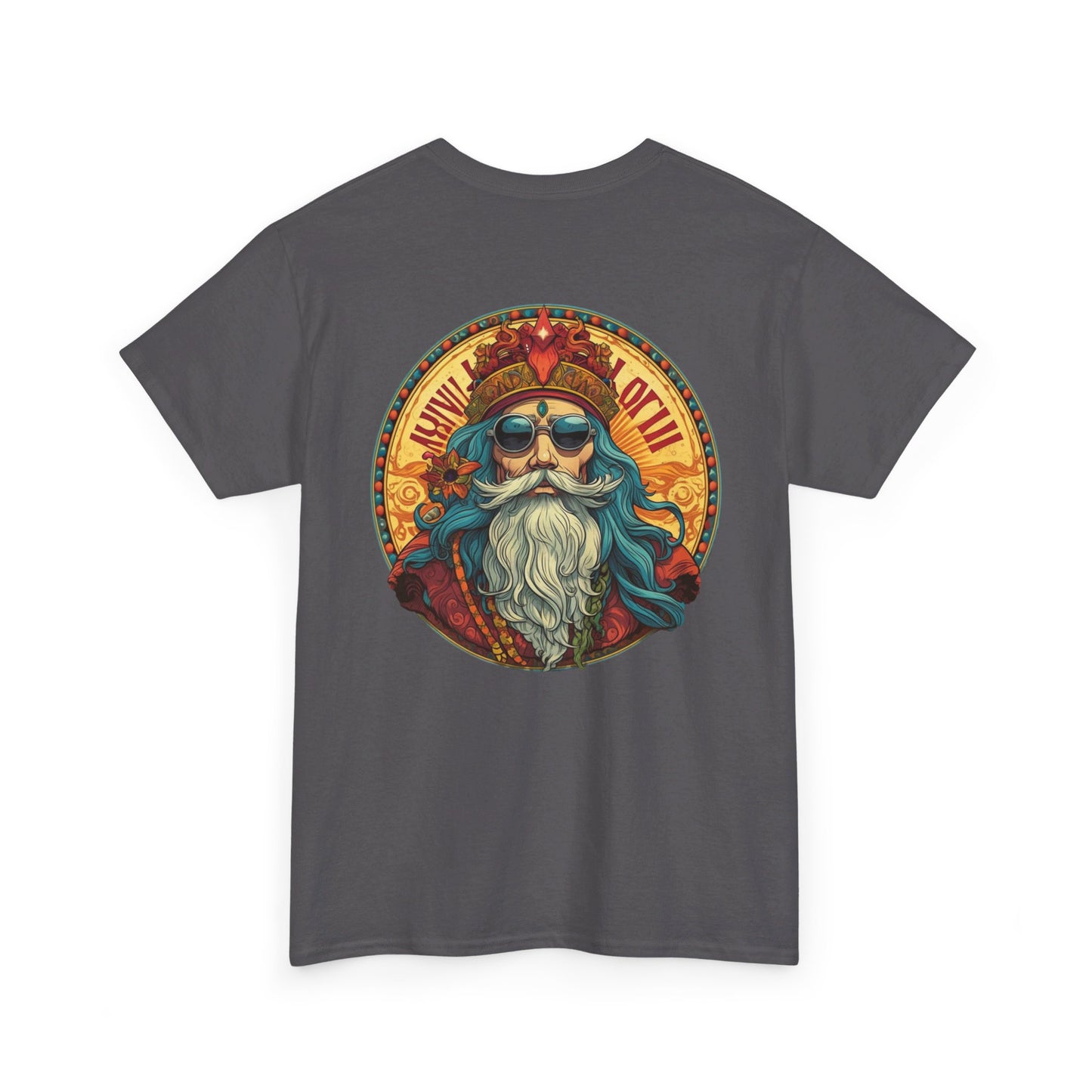 Da Vinci Hippy Back Unisex Heavy Cotton Tee