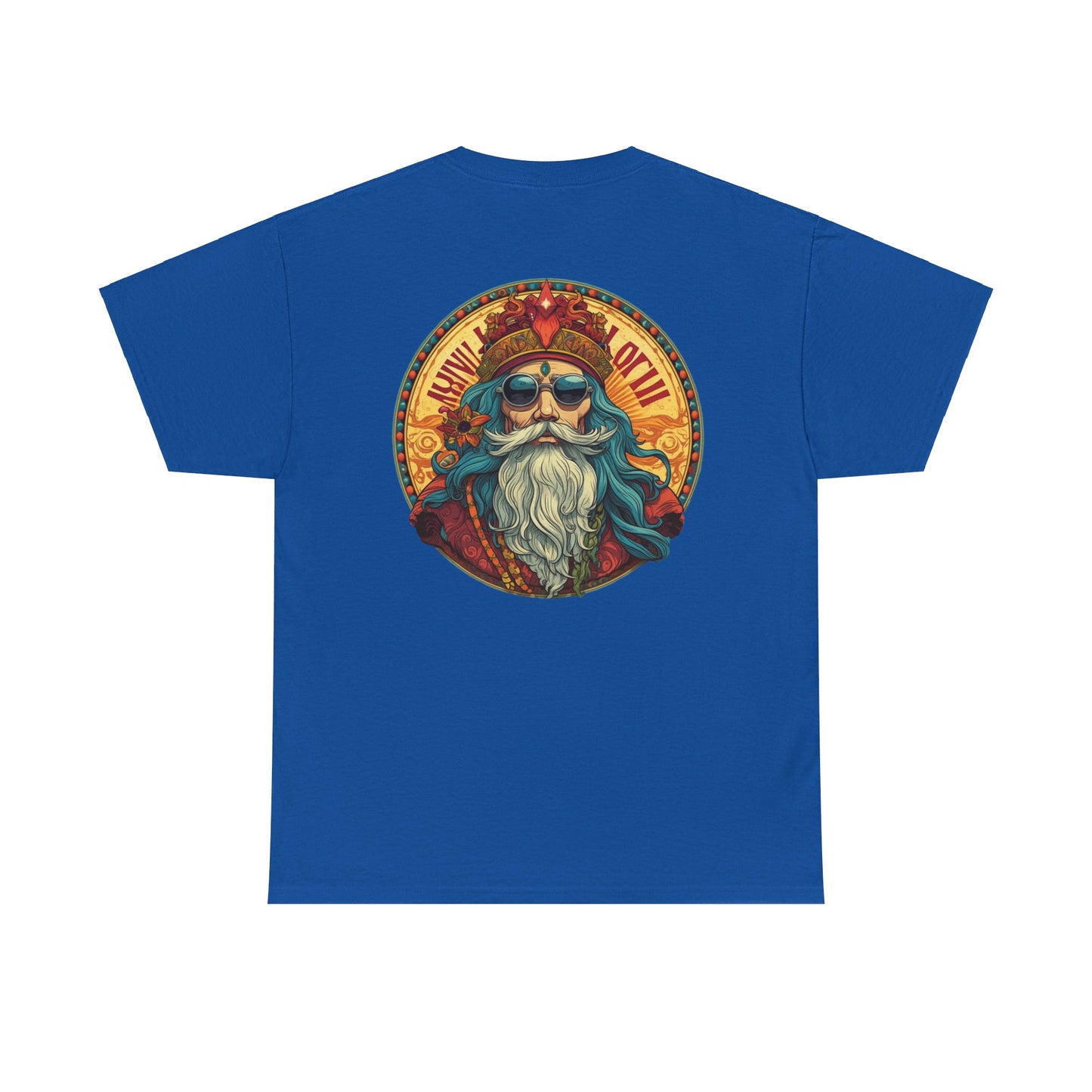 Da Vinci Hippy Back Unisex Heavy Cotton Tee