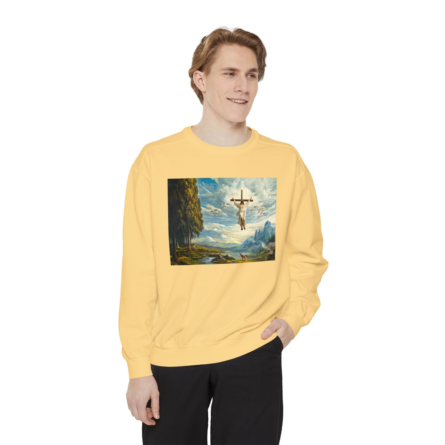 Oregon Salvation Unisex Garment-Dyed Sweatshirt