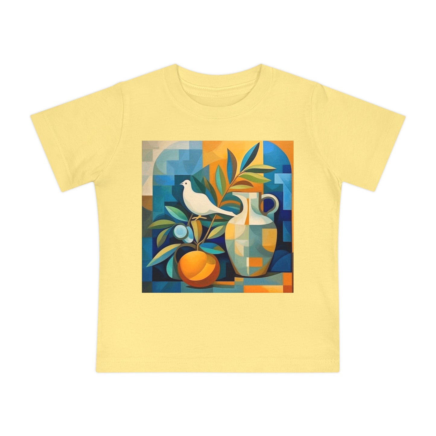 Dove and Olive Branch Baby Short Sleeve T-Shirt