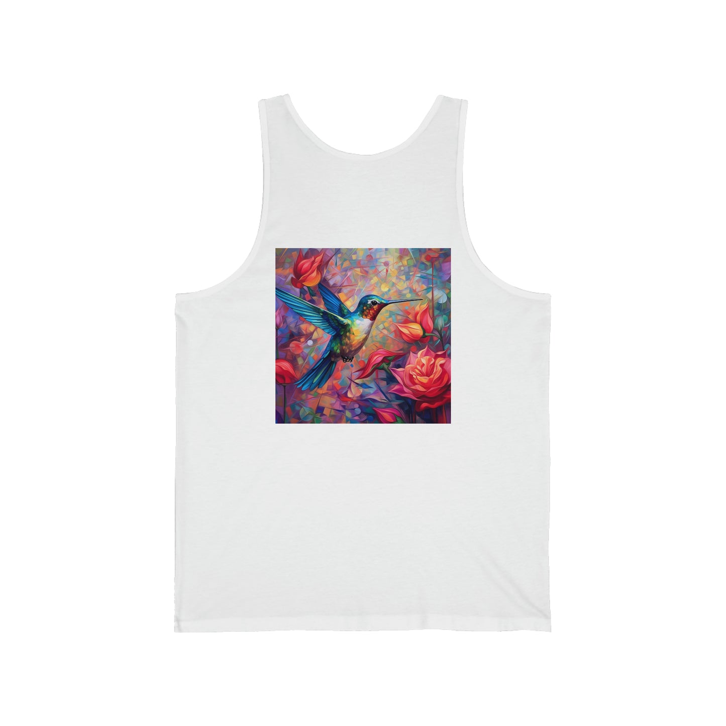 Hummingbird Unisex Jersey Tank Back