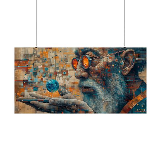 The Fine Structure Constant Matte Poster