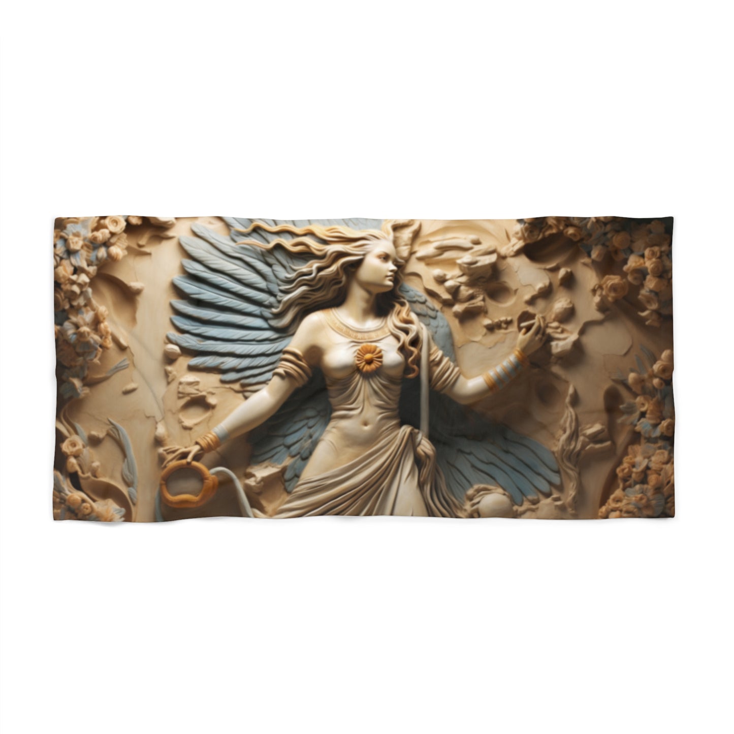 Winged Lady Beach Towel