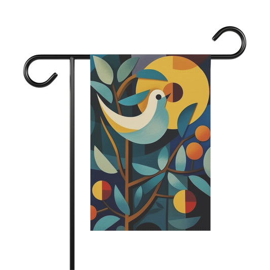 Dove and Olive Branch Garden & House Banner